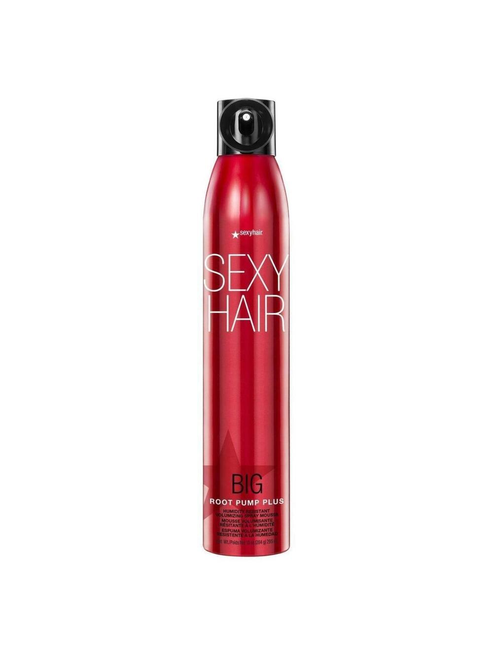Sexy Hair Big Root Pump Plus Humidity Resistant Volumizing Spray Mousse, 10oz